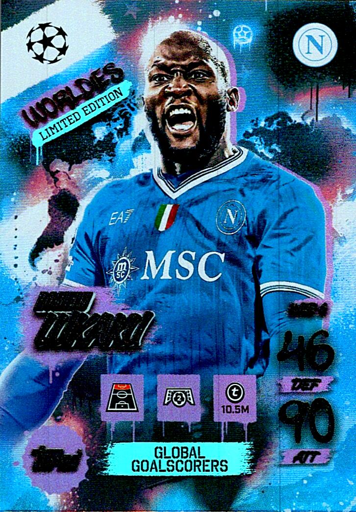 MATCH ATTAX CHAMPIONS LEAGUE 2025/2026 LUKAKU WORLDIES NºWLE6