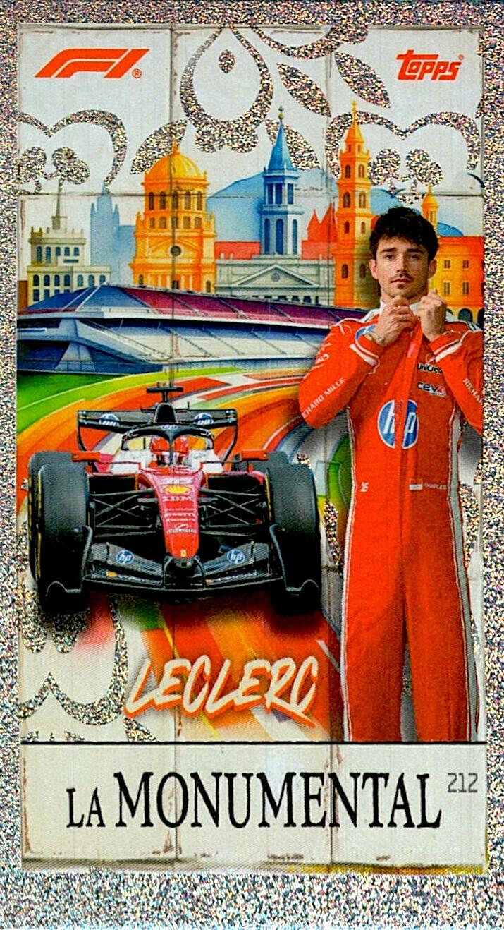 TURBO ATTAX FORMULA 1 2026 CHARLES LECLERC Nº212