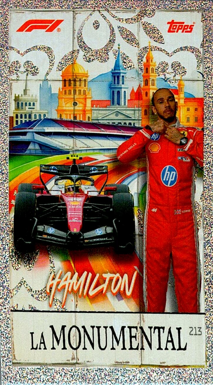 TURBO ATTAX FORMULA 1 2026 LEWIS HAMILTON Nº213