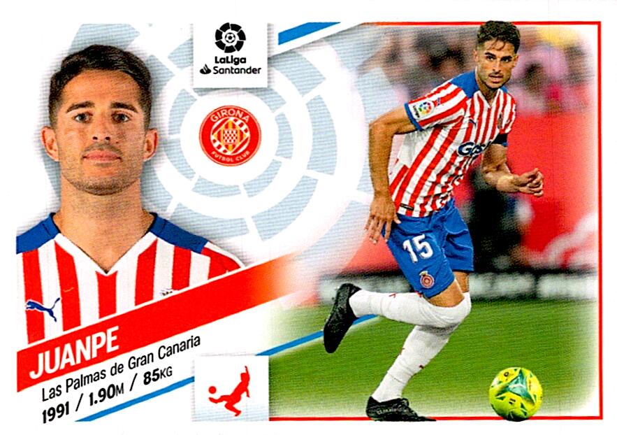 Cromo Liga Este 2022/2023 JUANPE GIRONA FC Nº7
