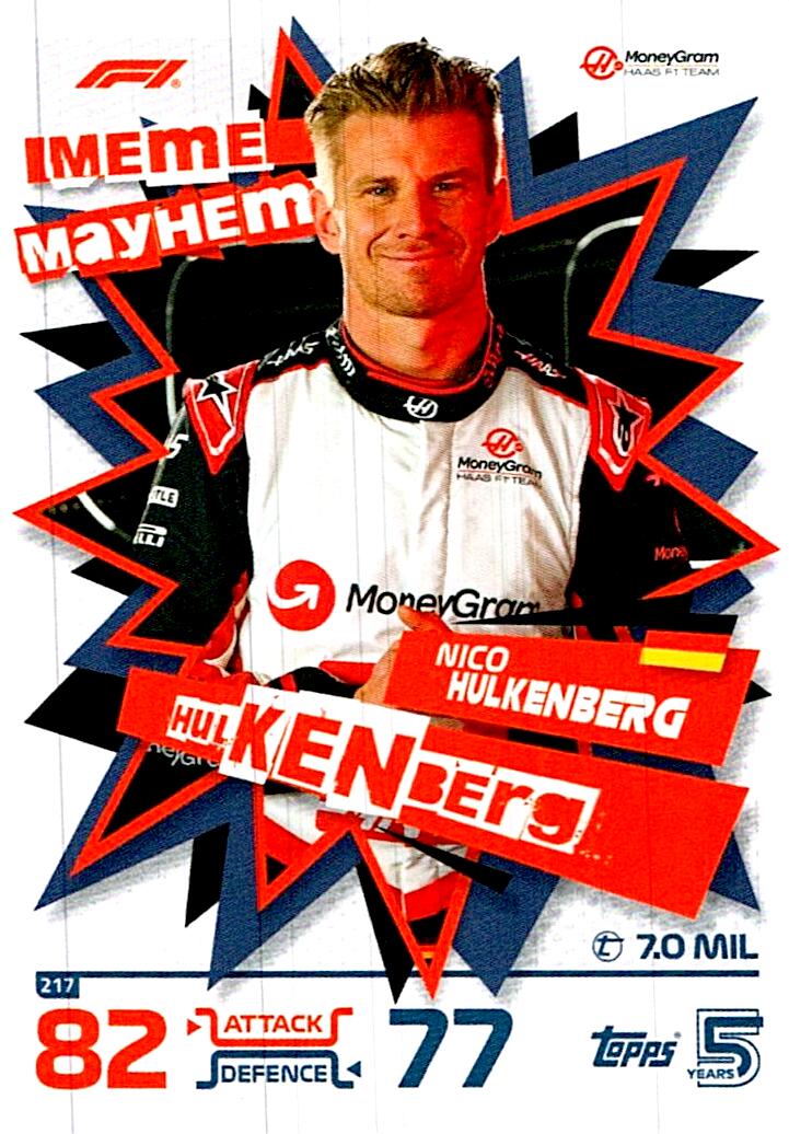 TOPPS TURBO ATTAX 2024 Nº217