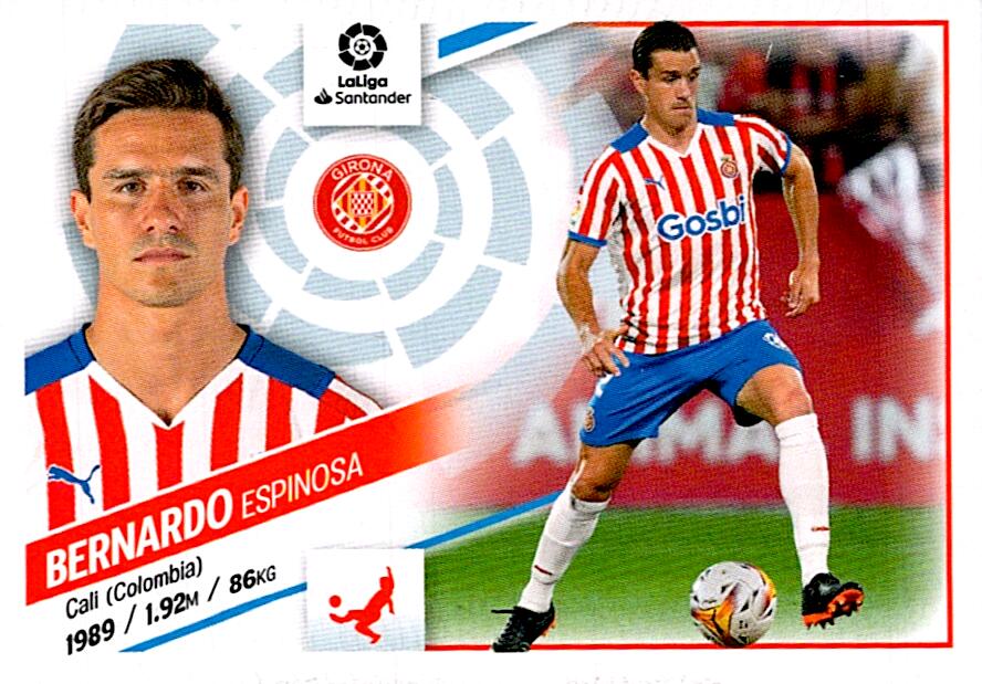 Cromo Liga Este 2022/2023 BERNARDO GIRONA FC Nº8