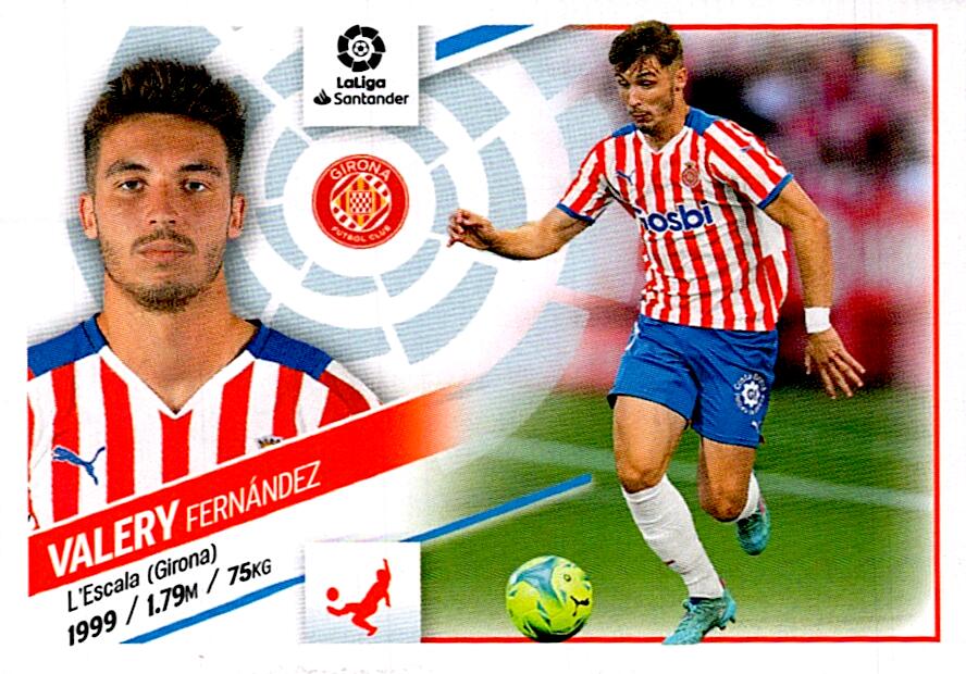 Cromo Liga Este 2022/2023 VALERY GIRONA FC Nº9