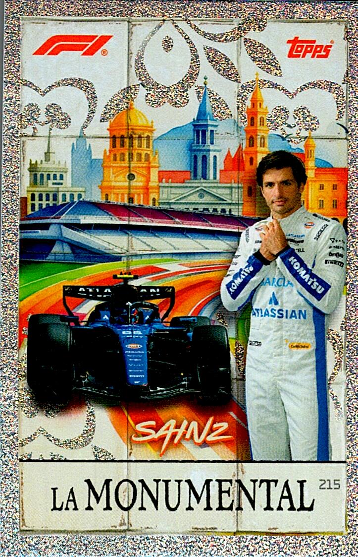 TURBO ATTAX FORMULA 1 2026 CARLOS SAINZ Nº215