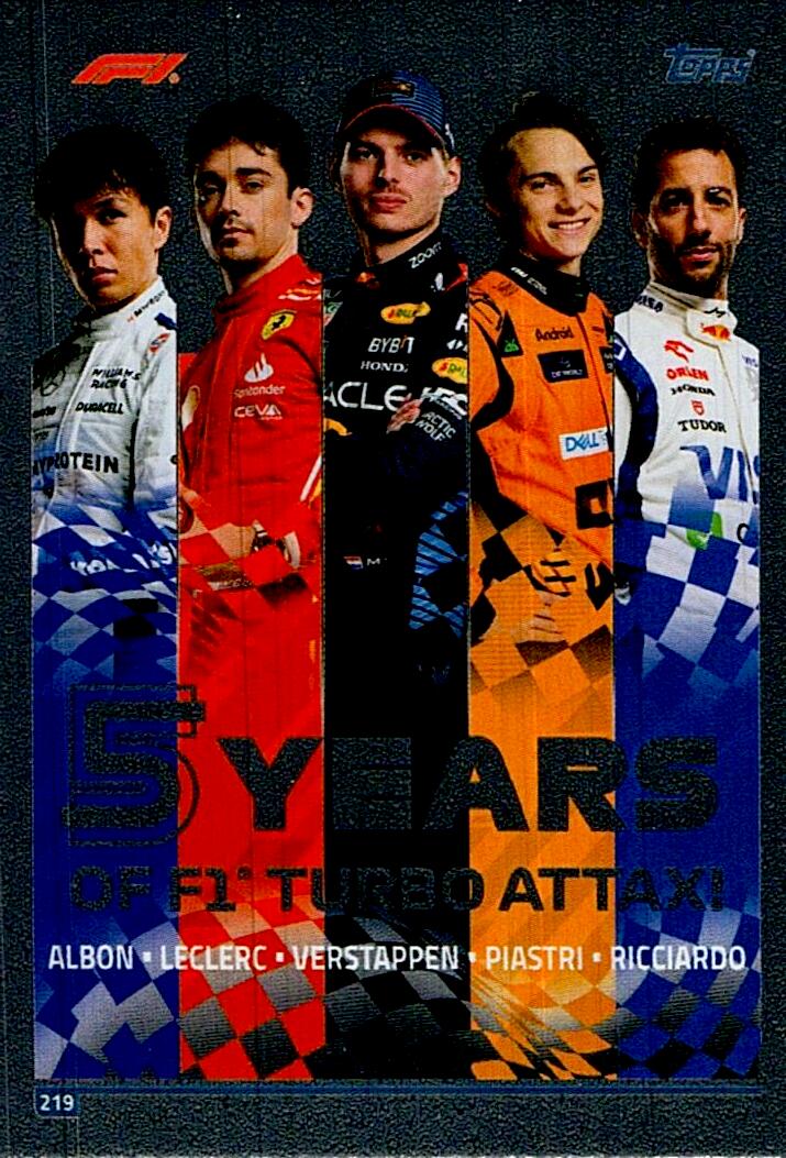TOPPS TURBO ATTAX 2024 Nº219