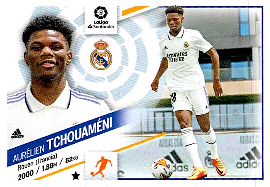 Cromo Liga Este 2022/2023 TCHOUAMENI ULTIMO FICHAJE Nº1