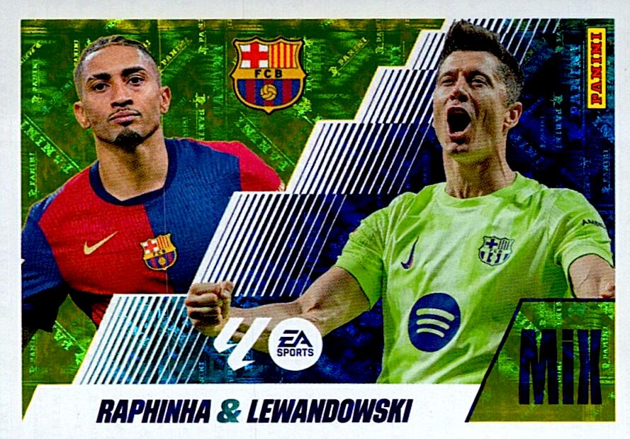 LIGA ESTE 2025/2026 MIX RAPHINHA / LEWANDOWSKI Nº21