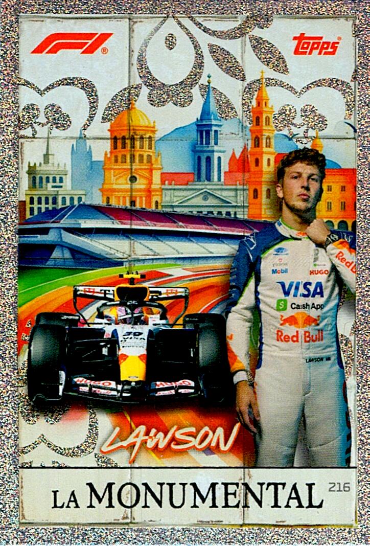 TURBO ATTAX FORMULA 1 2026 LIAM LAWSON Nº216