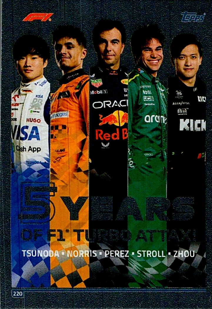 TOPPS TURBO ATTAX 2024 Nº220