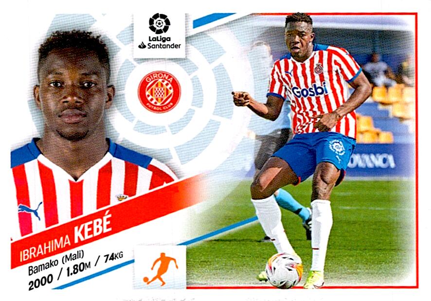Cromo Liga Este 2022/2023 KEBE GIRONA FC Nº11