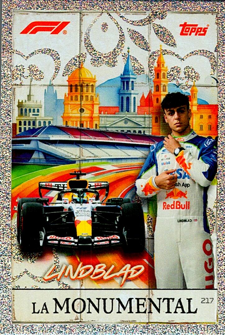 TURBO ATTAX FORMULA 1 2026 ARVID LINDBLAD Nº217