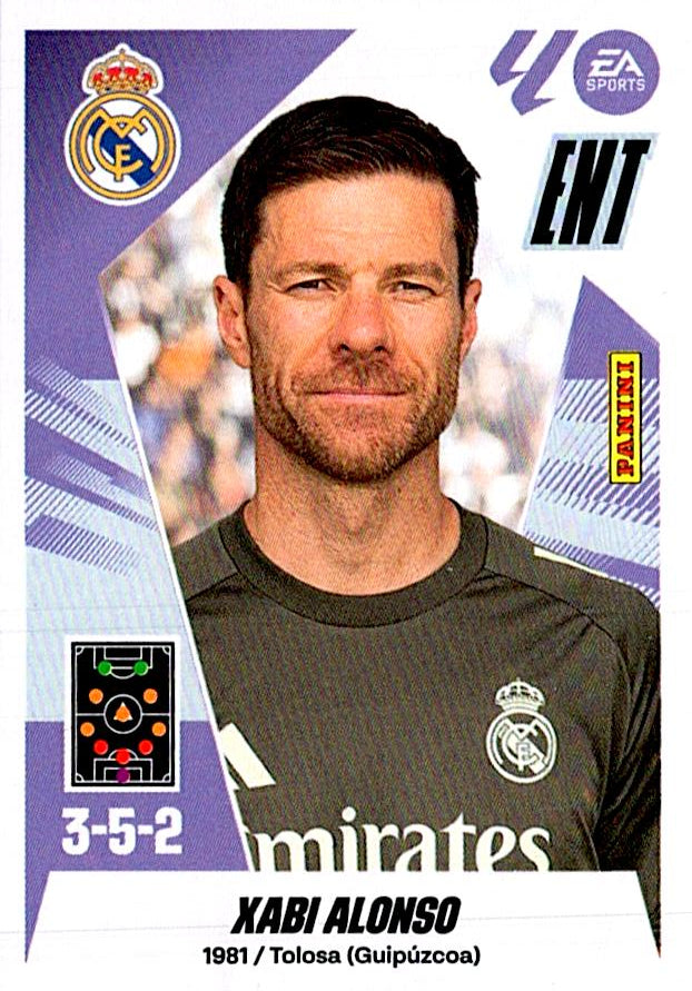 LIGA ESTE 2025/2026 REAL MADRID XABI ALONSO Nº2
