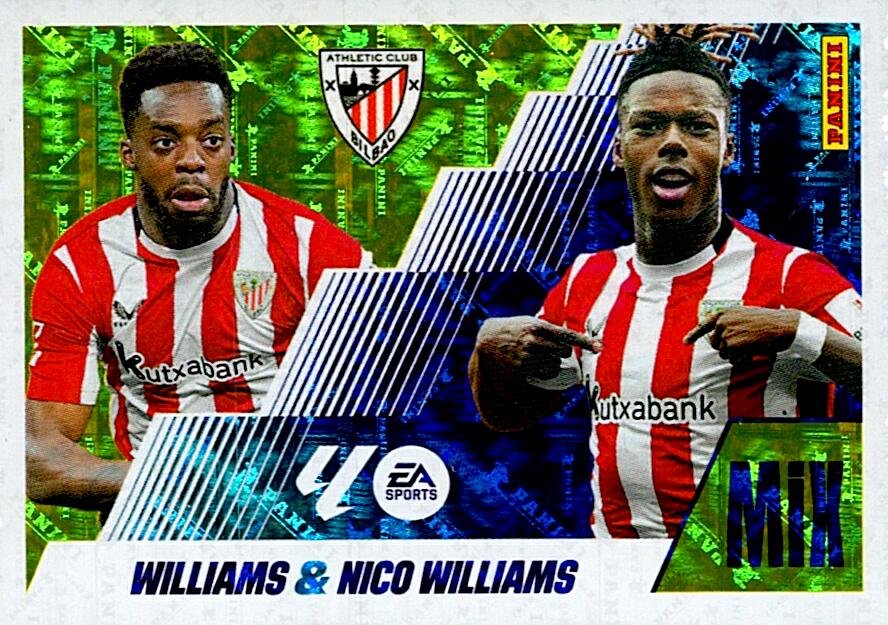 LIGA ESTE 2025/2026 MIX WILLIAMS / NICO WILLIAMS Nº23