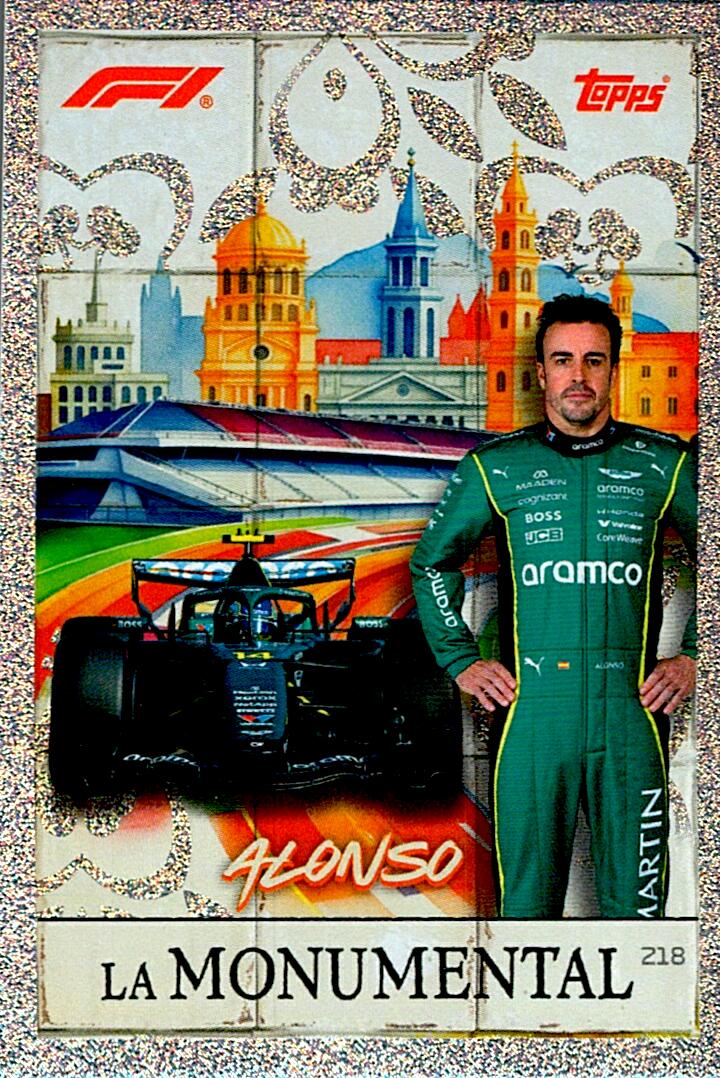 TURBO ATTAX FORMULA 1 2026 FERNANDO ALONSO Nº218