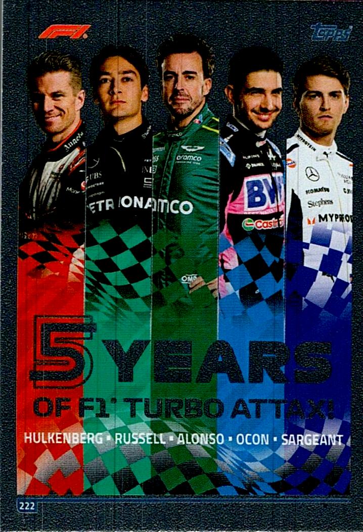 TOPPS TURBO ATTAX 2024 Nº222