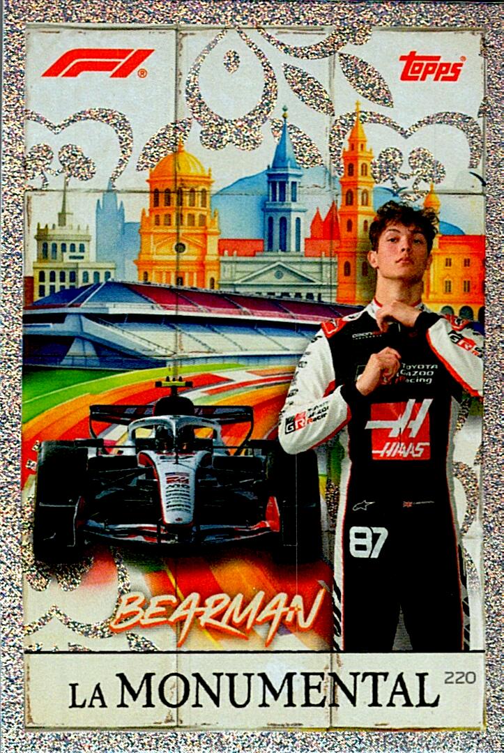 TURBO ATTAX FORMULA 1 2026 OLIVER BEARMAN Nº220