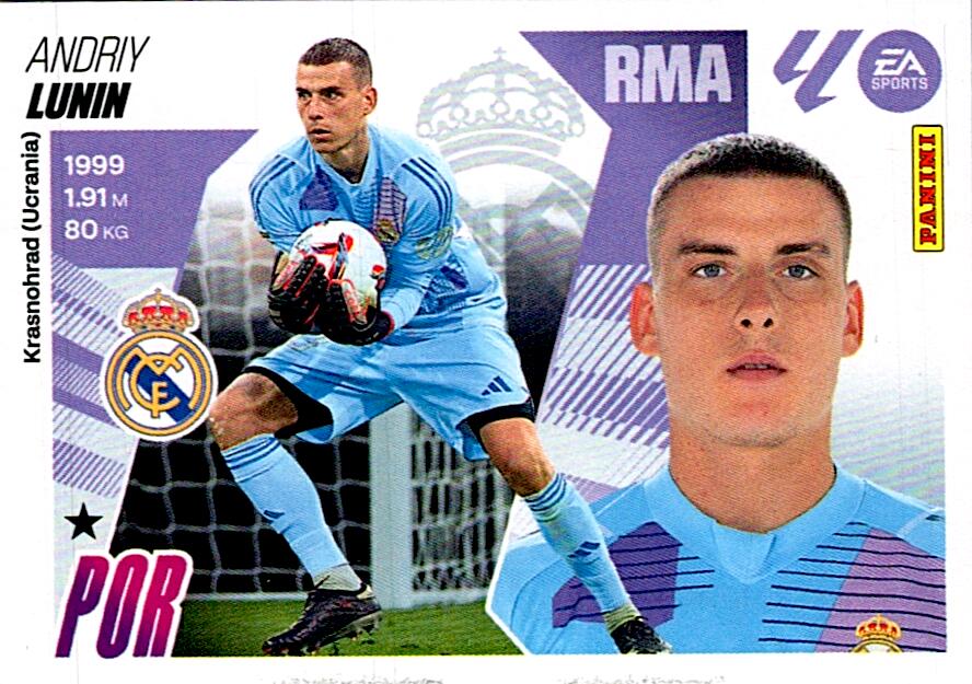 LIGA ESTE 2025/2026 REAL MADRID LUNIN Nº4