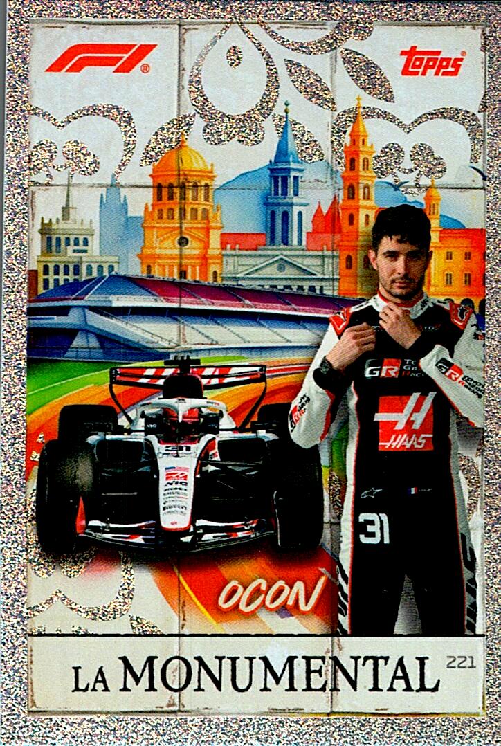 TURBO ATTAX FORMULA 1 2026 ESTEBAN OCON Nº221