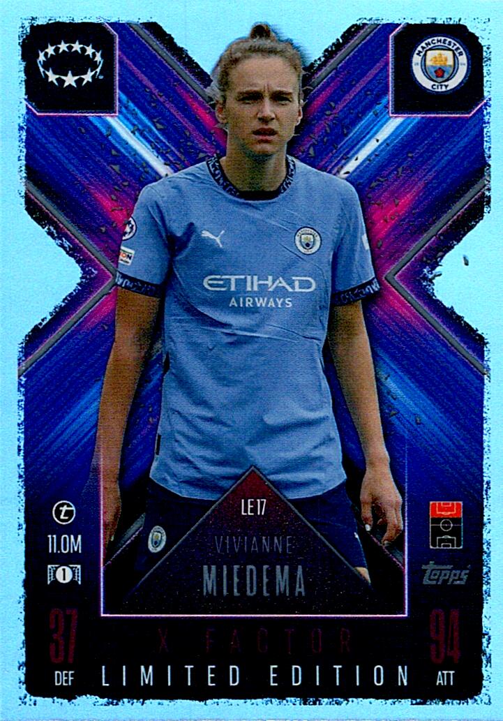 Match Attax Extra 2025 Vivianne Miedema Limited Edition nºLE17