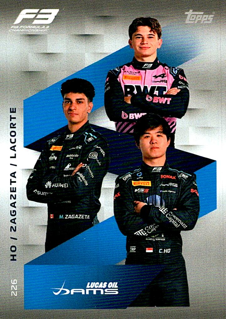 Turbo Attax 2025 DAMS nº226