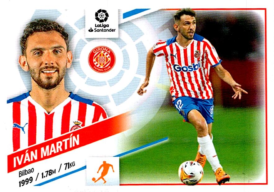 Cromo Liga Este 2022/2023 IVAN MARTIN GIRONA FC Nº16