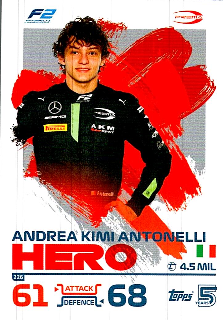 TOPPS TURBO ATTAX 2024 Nº226