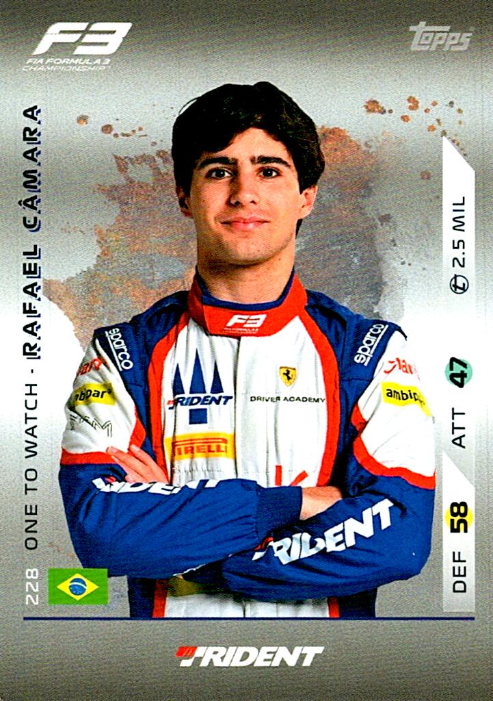 Turbo Attax 2025 RAFAEL CAMARA nº228