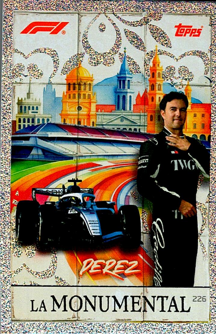 TURBO ATTAX FORMULA 1 2026 SERGIO PEREZ Nº226