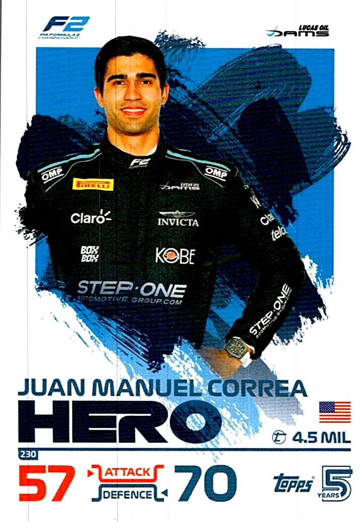 TOPPS TURBO ATTAX 2024 Nº230