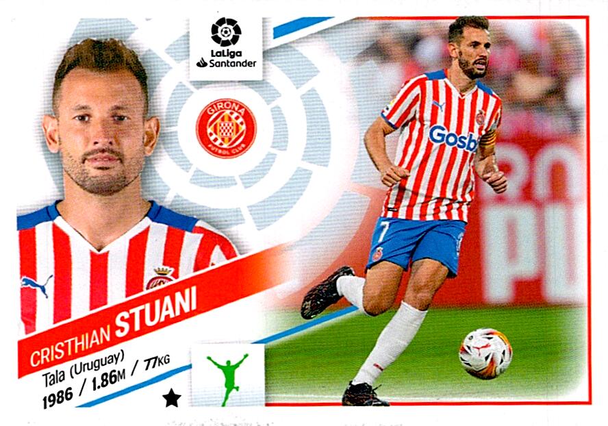 Cromo Liga Este 2022/2023 STUANI GIRONA FC Nº20