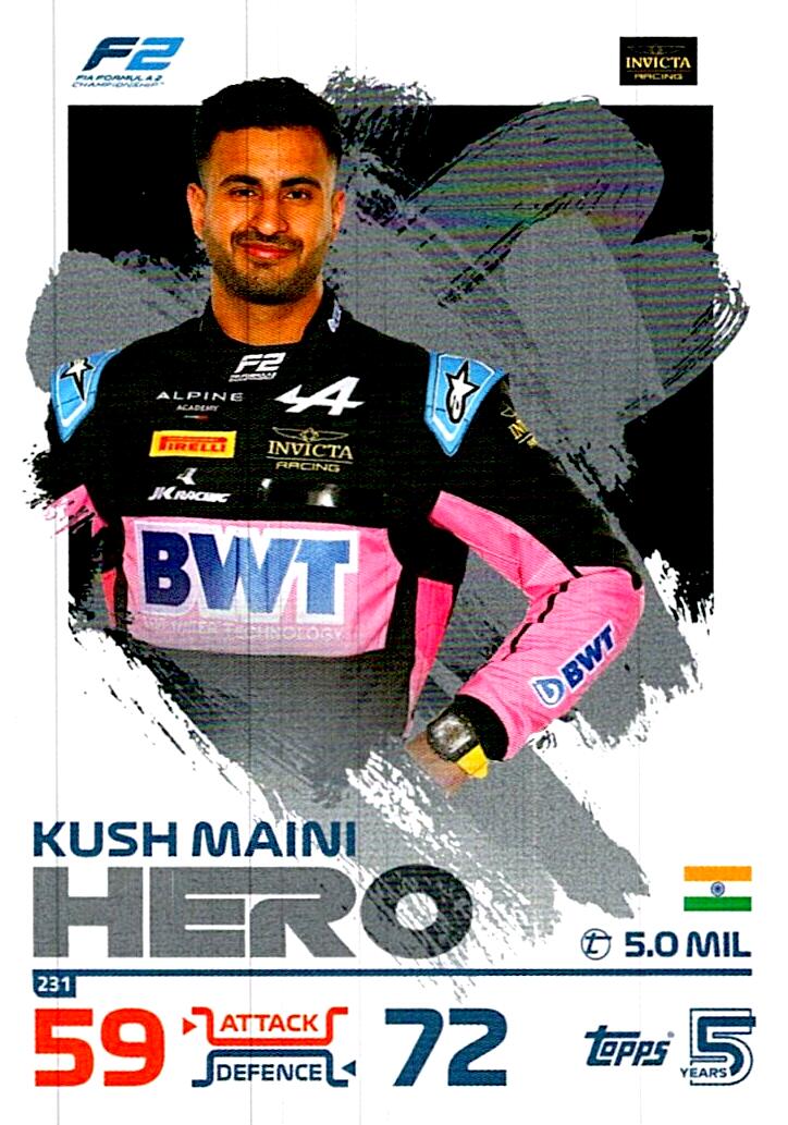 TOPPS TURBO ATTAX 2024 Nº231
