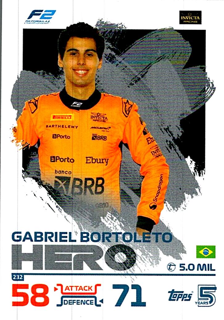 TOPPS TURBO ATTAX 2024 Nº232