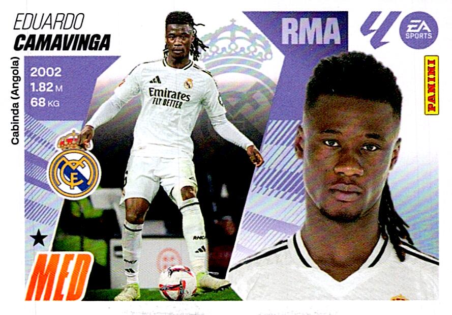 LIGA ESTE 2025/2026 REAL MADRID CAMAVINGA Nº12