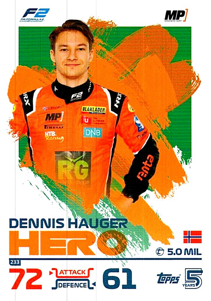 TOPPS TURBO ATTAX 2024 Nº233