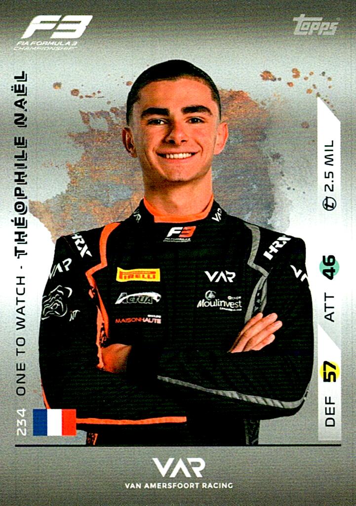 Turbo Attax 2025 THÉOPHILE NAËL nº234