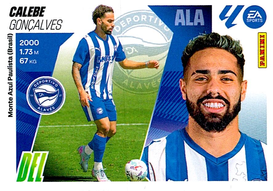 LIGA ESTE 2025/2026 D. ALAVES CALEBE Nº16 SEGUNDA EDICION
