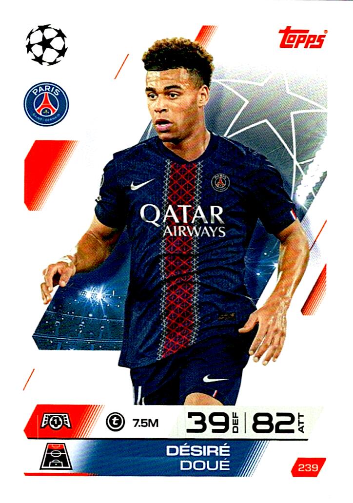MATCH ATTAX CHAMPIONS LEAGUE 2025/2026 DESIRE DOUE Nº239