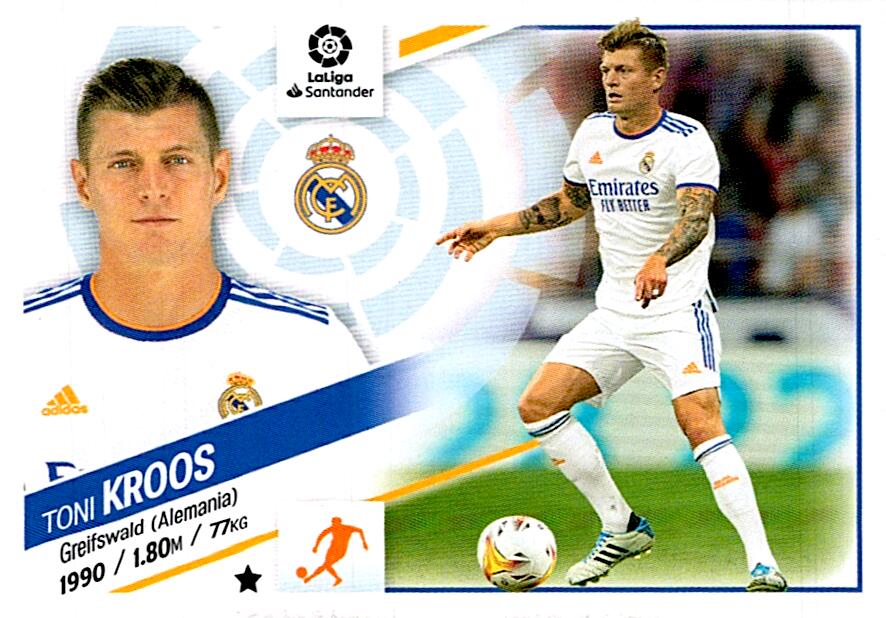 Cromo Liga Este 2022/2023 KOOS REAL MADRID Nº11