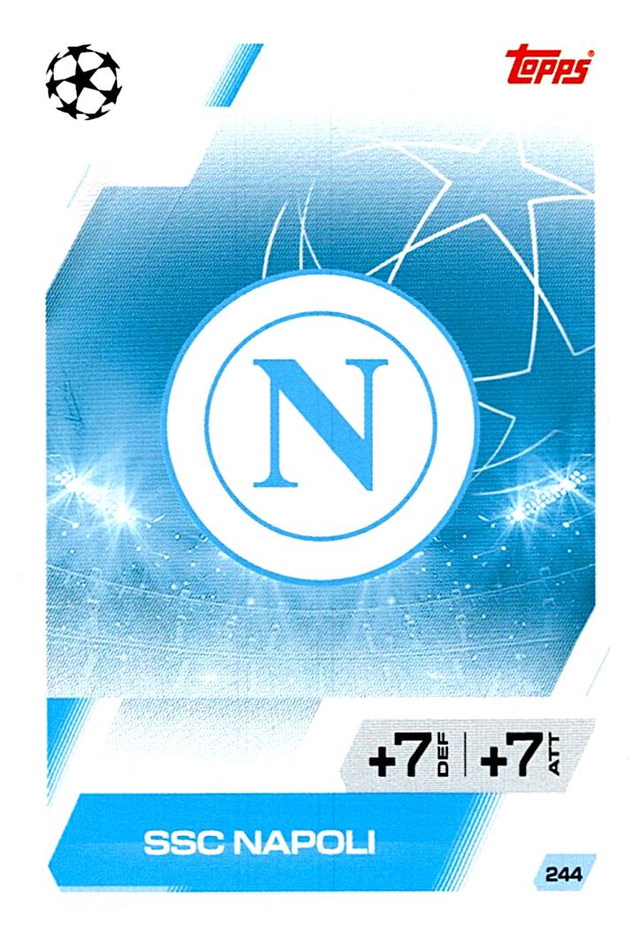 MATCH ATTAX CHAMPIONS LEAGUE 2025/2026 ESCUDO SSC NAPOLI Nº244