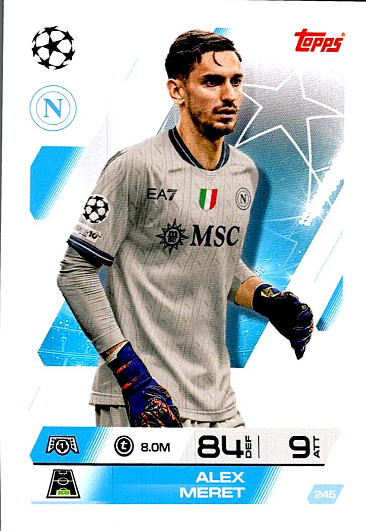 MATCH ATTAX CHAMPIONS LEAGUE 2025/2026 ALEX MERET Nº245