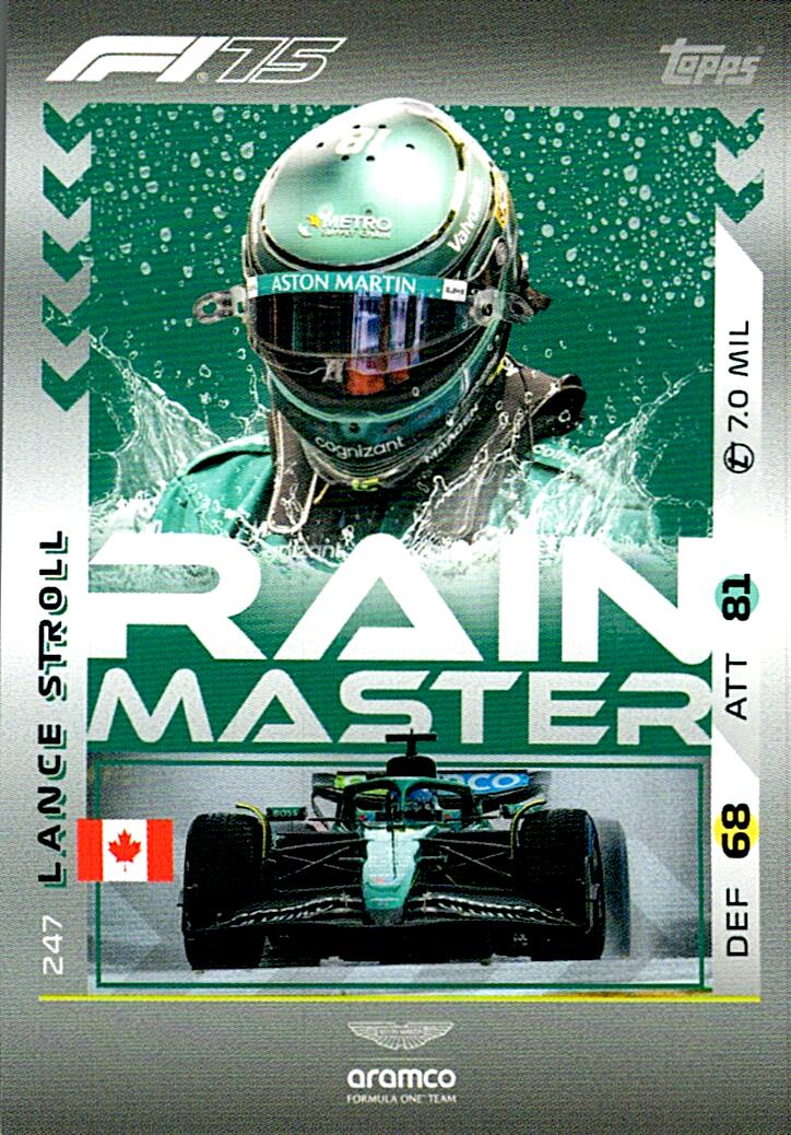 Turbo Attax 2025 RAIN MASTER ASTON MARTIN nº247