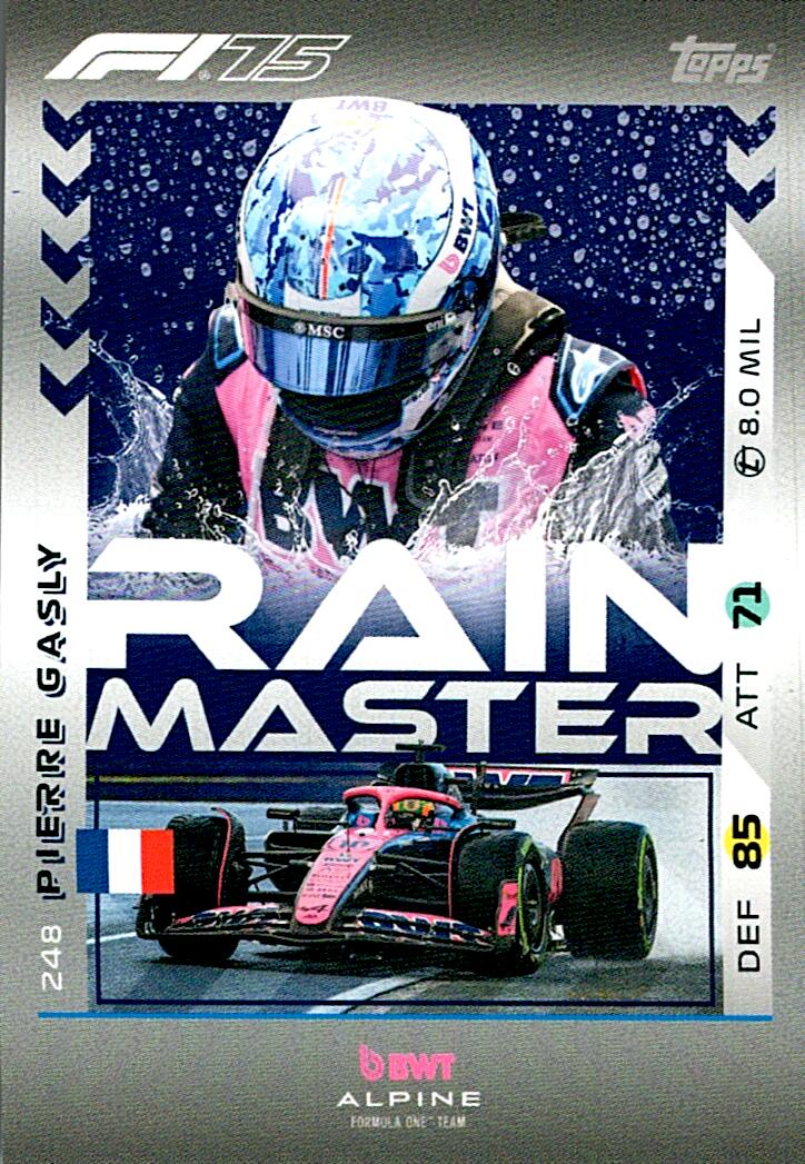 Turbo Attax 2025 RAIN MASTER ALPINE nº248