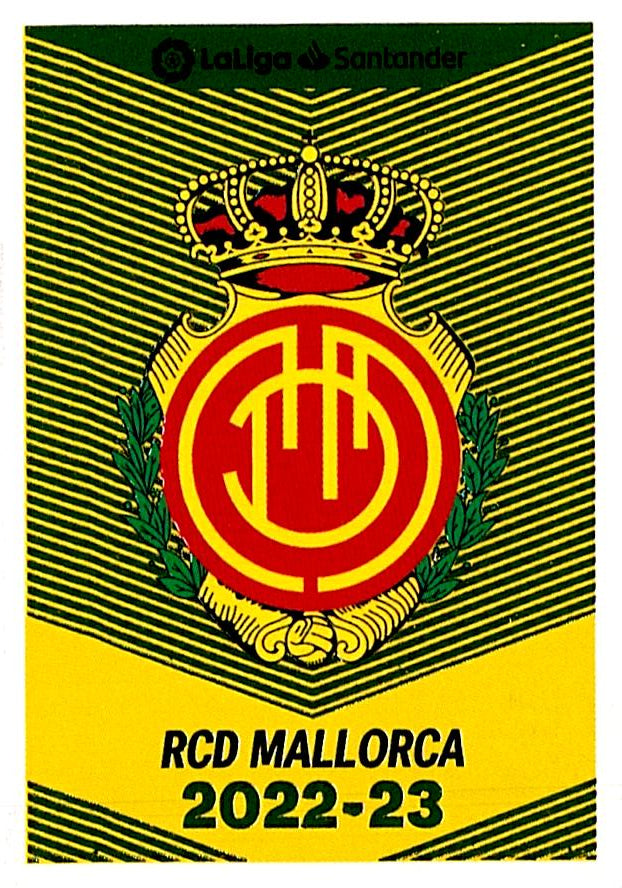 Cromo Liga Este 2022/2023 ESCUDO RCD MALLORCA Nº1