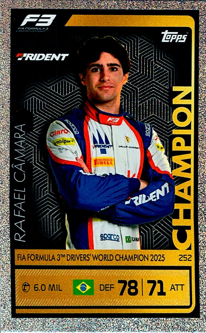 TURBO ATTAX FORMULA 1 2026 RAFAEL CÁMARA Nº252