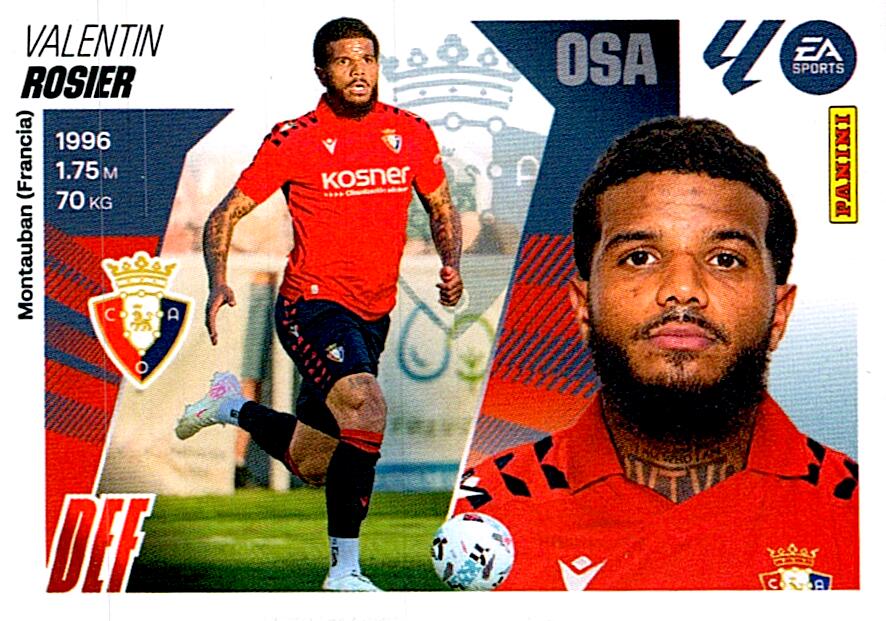 LIGA ESTE 2025/2026 CA OSASUNA ROSIER Nº5 SEGUNDA EDICION