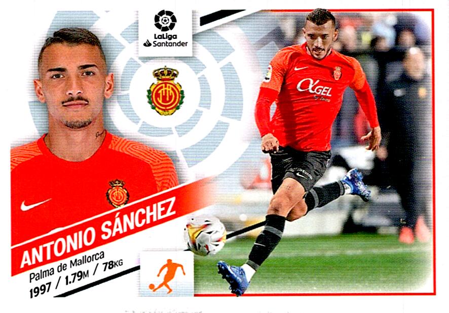 Cromo Liga Este 2022/2023 ANTONIO SANCHEZ RCD MALLORCA Nº12