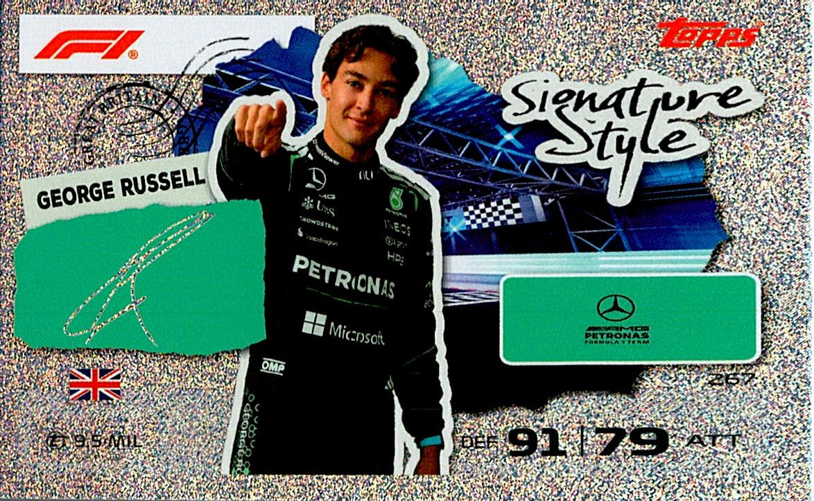 TURBO ATTAX FORMULA 1 2026 GEORGE RUSSELL Nº267