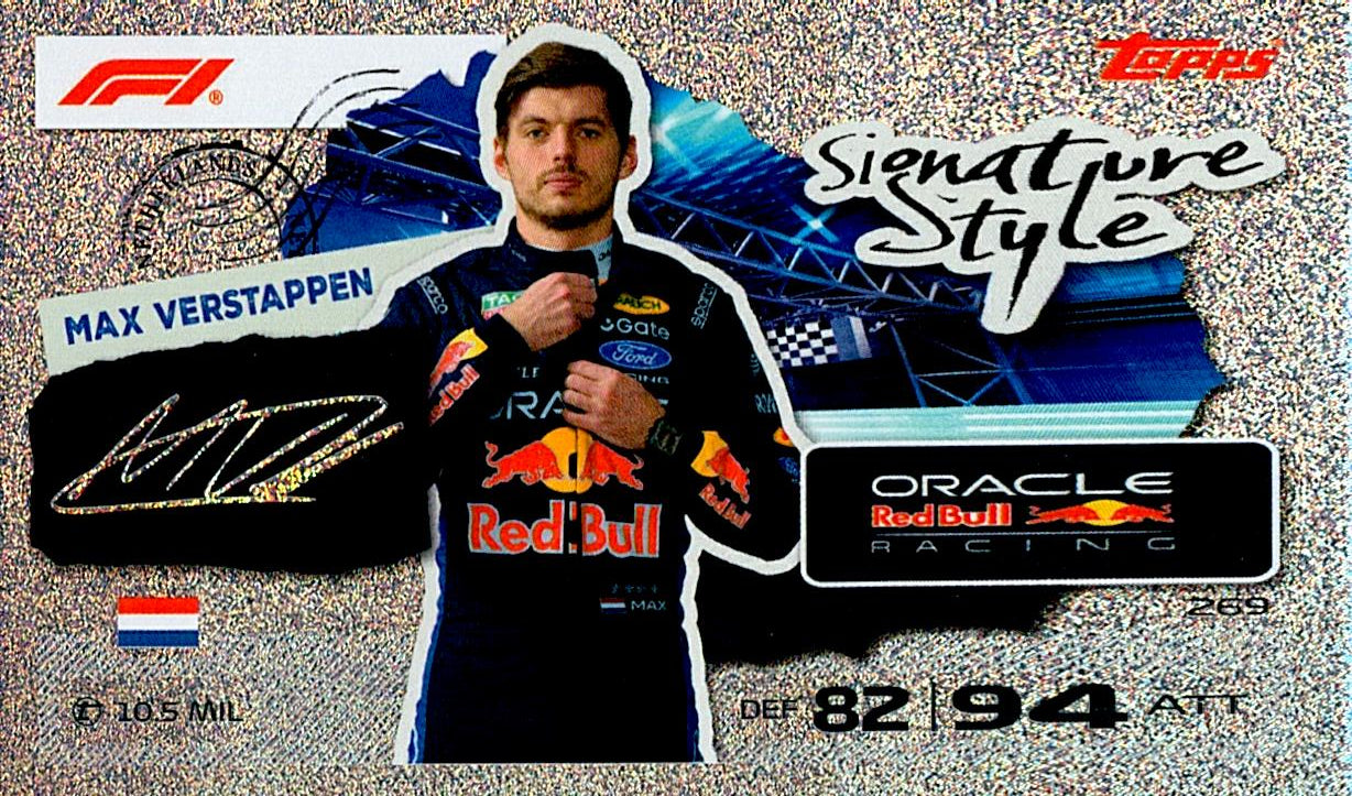 TURBO ATTAX FORMULA 1 2026 MAX VERSTAPPEN Nº269