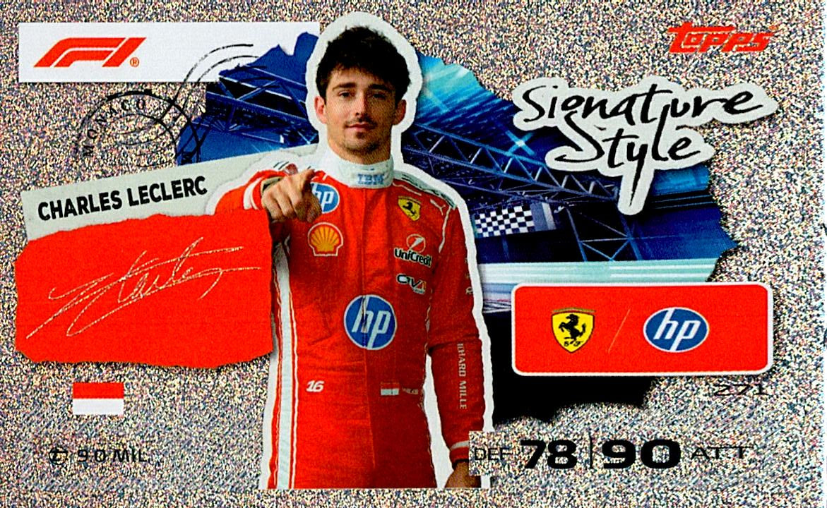 TURBO ATTAX FORMULA 1 2026 CHARLES LECLERC Nº271
