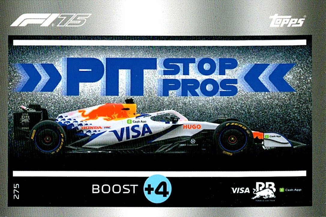 Turbo Attax 2025 PIT STOP PROS RB nº275